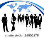 illustration of business people