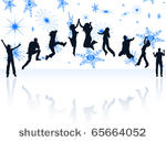 illustration of happy people