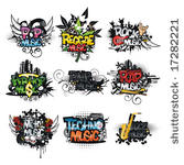 set of music icons. music...