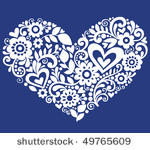 hand drawn flowers  leaves  and ...