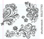 hand drawn back to school...