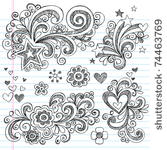hand drawn back to school...
