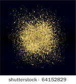 gold explosion vector