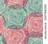 green and red spiral pattern