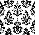 retro seamless damask pattern...