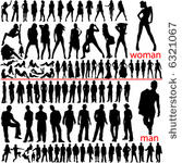 100 fashion people  women and...