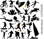 collection of sports vector