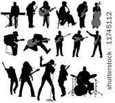 musician vector