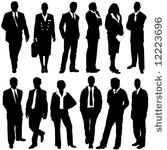 business people vector