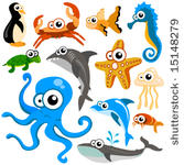 cartoon animals vector 4