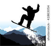 snowboarding