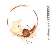 coffee stains