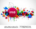abstract colorful background...