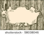 empty wooden plank
