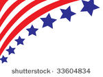 usa flag in style vector