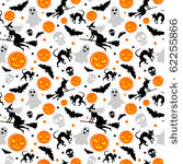 halloween seamless background