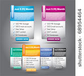 web 2.0 banner set