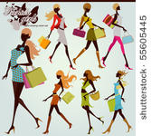 fashion shopping girls...