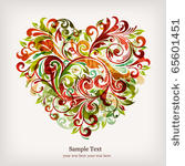 floral heart