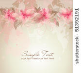 romantic flower background