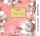 vintage flower background