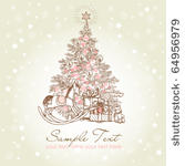 vintage christmas card ....
