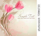 romantic flower background