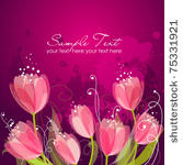 romantic flower background
