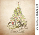 vintage christmas card ....