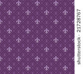 fleur de lis seamless pattern