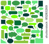speech bubbles