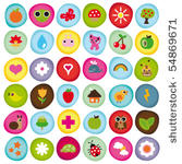 cute icon set collection...
