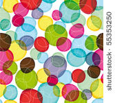seamless round bubbles kids...