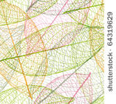 seamless leaf background soft...