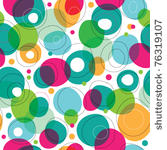 seamless round bubbles kids...