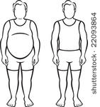 men  black and white line art 