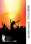 music event background. vector...