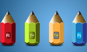 Adobe Pencil Icons Vector