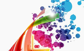 Colorful Abstract Design Background