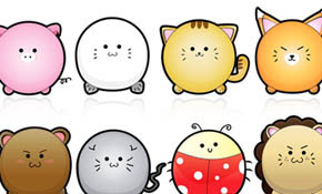 Cute Animals Vector