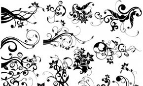 AI Floral design elements