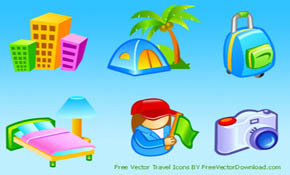 Free Vector Travel Icons