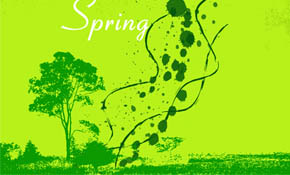 Spring Vector Background