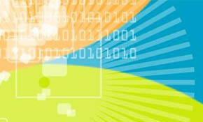 Techno Number Background