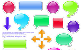 Speech Bubbles Set 3
