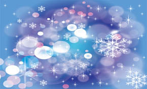 Winter Blue Dark design Vector Back
