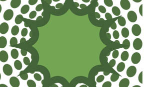 ABSTRACT DOTS BURST VECTOR
