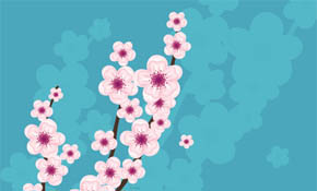 Blossom Flower Vector Graphic