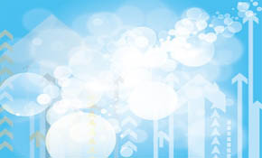 Bubbles direction vector background