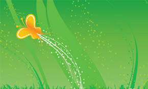 Butterfly dance Vector Graphic